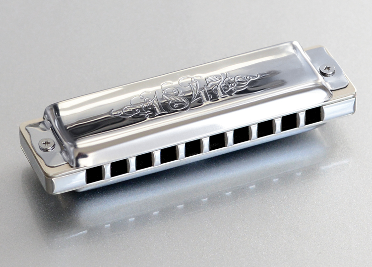 德国进口赛德seydel十孔布鲁斯口琴1847l闪电初学者高级专业g调