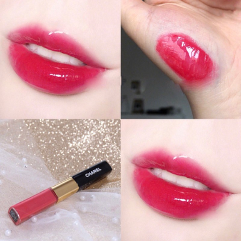 香奈儿(chanel)双头双效持色唇釉 182#摩卡奶茶棕 预售【图片 价格