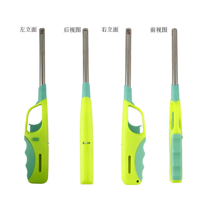 厨房煤气灶双色 明火点火枪 加长打火枪液化气 点火器 打火机