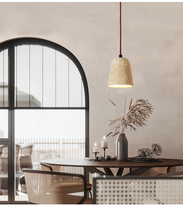 木元素卧室床头小吊灯日式侘寂风极简美学北欧ins餐厅吧台岛台民宿
