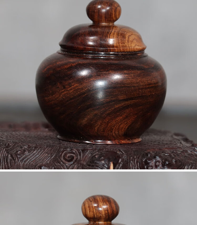 海南黄花梨手把件老豆妈海南把把壶文玩收藏手把件红木小摆件把玩木雕