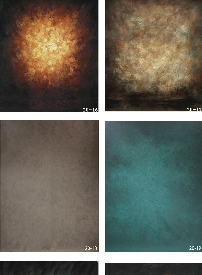 鹏伟视讯(polyview)复古油画背景布喷绘影楼婚纱摄影儿童拍照质感手绘