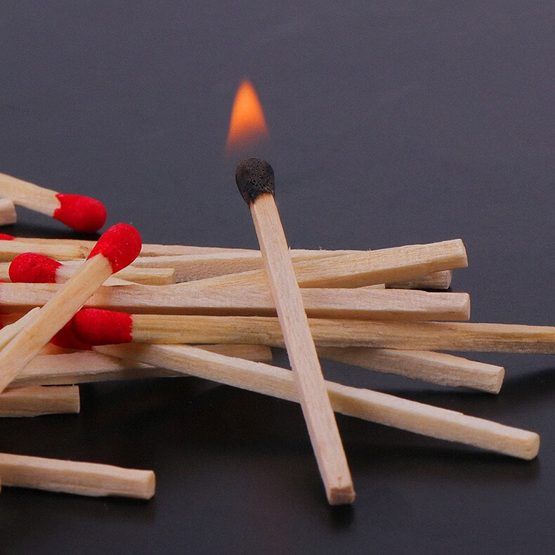 zp户外烟具火柴老式复古怀旧洋火柴盒火柴梗民用火柴棍创意艺术火柴棒