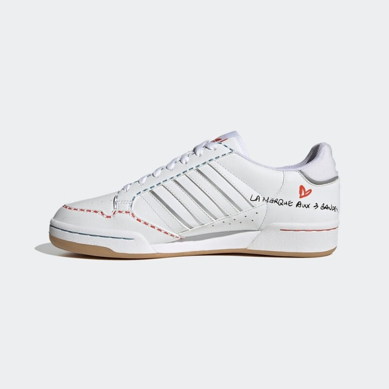 adidas阿迪达斯三叶草女鞋 新款运动continental 80低帮休闲鞋g27725