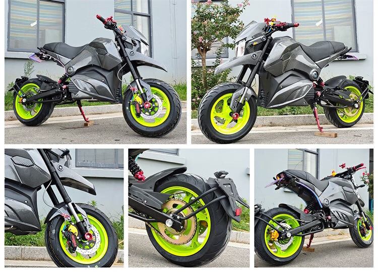 新款m5小候子电摩改装大功率电动车高速电瓶车72v成人电动摩托车 福利