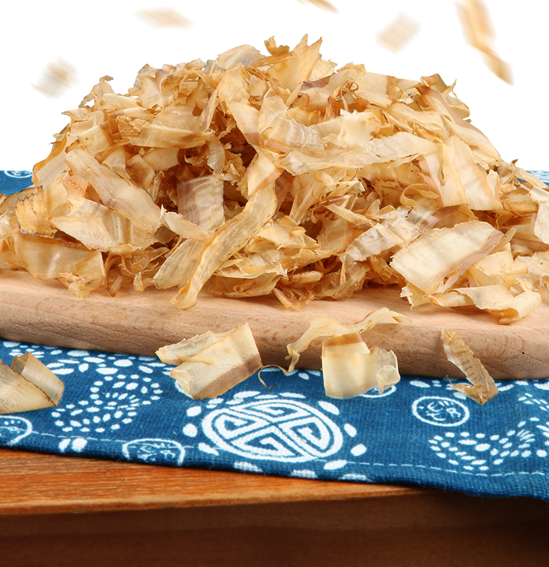 木鱼花柴鱼片商用500g章鱼小丸子材料鲣鱼干刨碎猫咪日本小多厨房500g