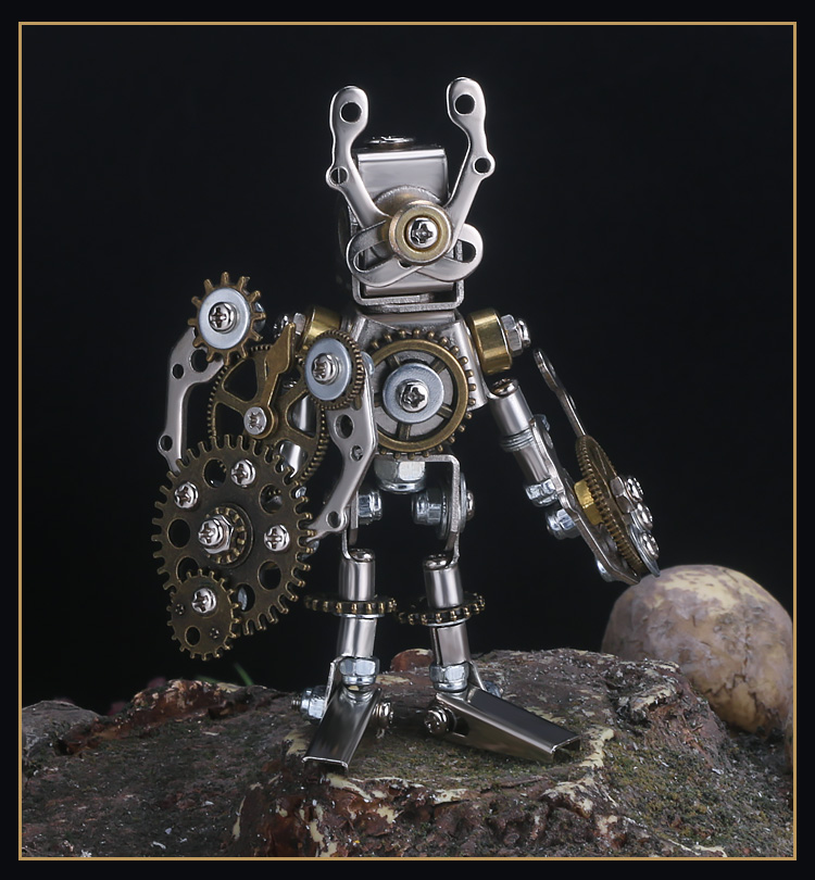 机械党盲盒机械圣徒复古金属机械党盲盒系列机械圣徒系列复古金属风