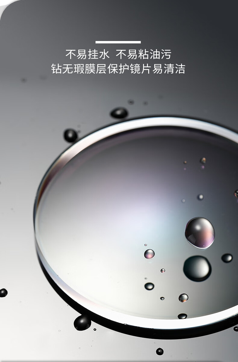汇鼎镜片hd高清超薄近视眼镜高透光低反射镜片防水防污耐磨眼镜片钻