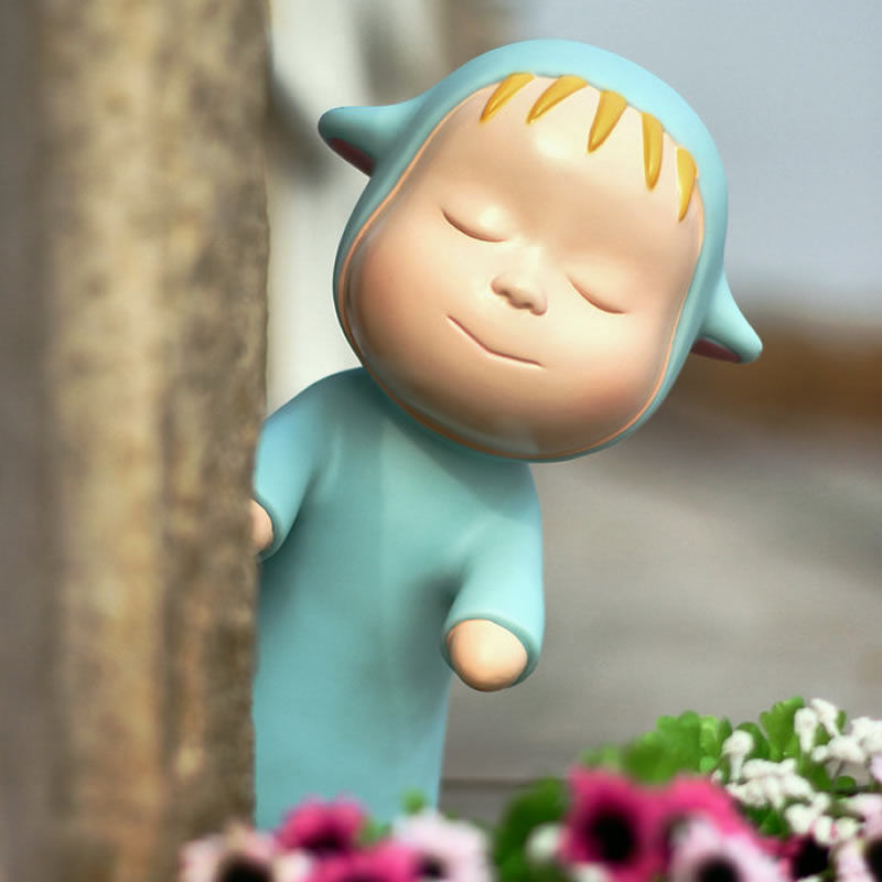 梦游娃娃奈良美智可发声动态版蜗居奈良美智公仔玩具男生送生日礼物女