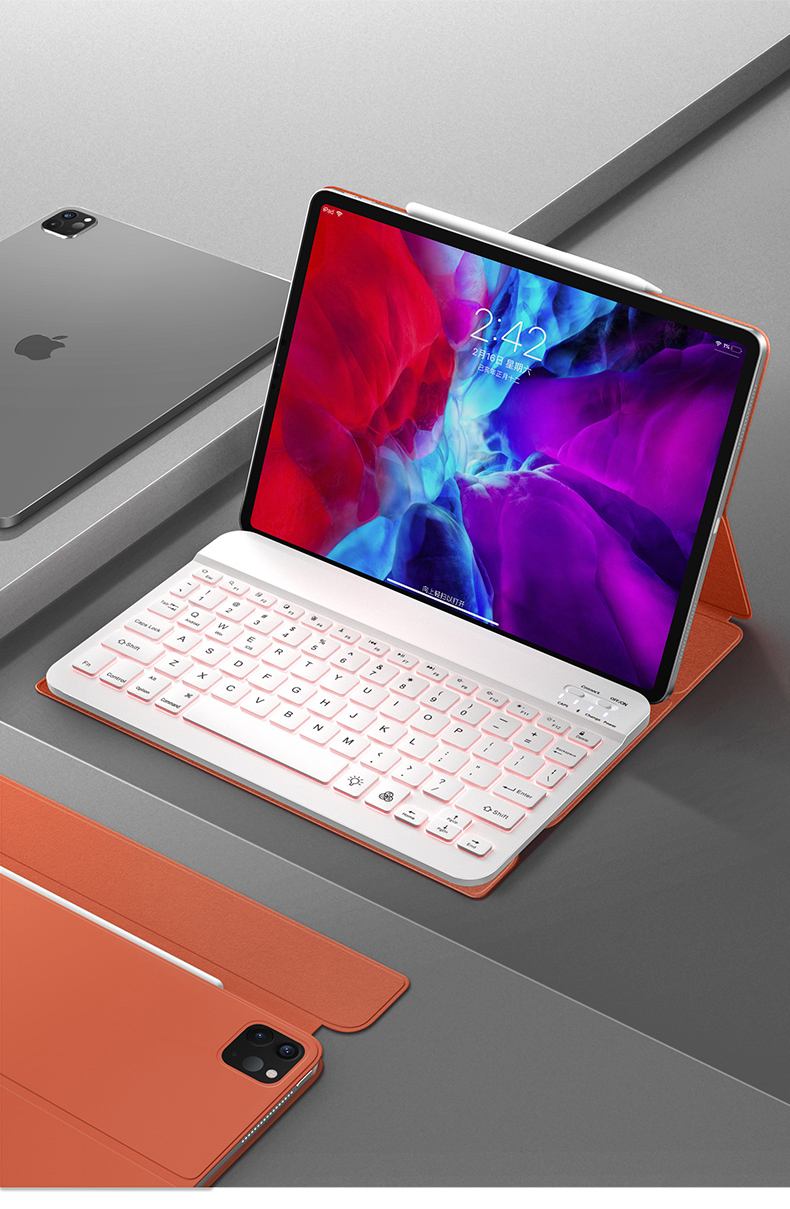 电脑整机 平板电脑配件 ahvbot 【新品】2020新款ipadpro11保护套蓝牙