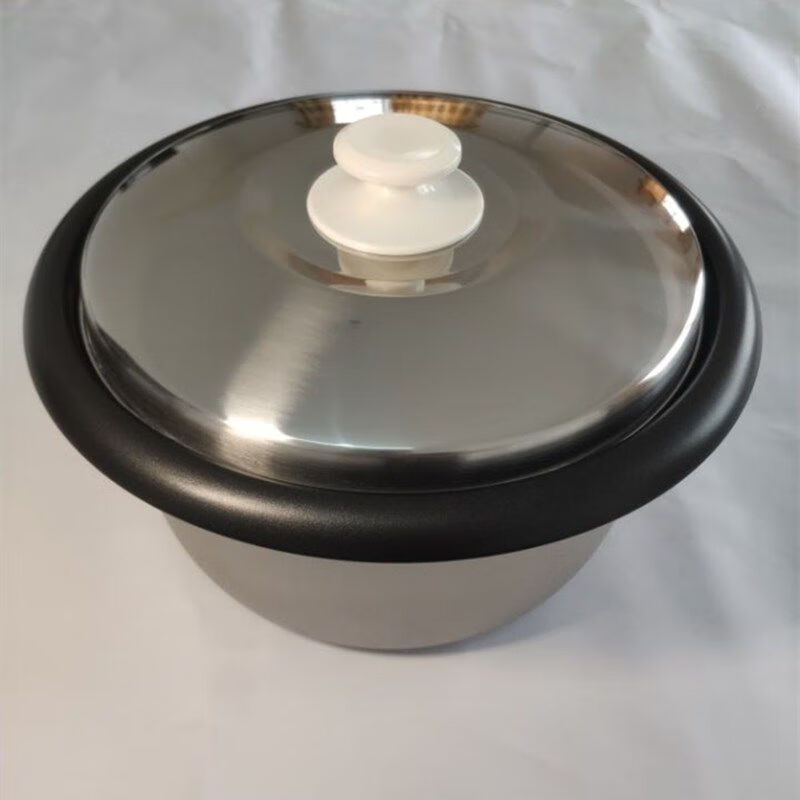 老式电饭锅盖子电饭煲盖子家用不锈钢盖配件锅盖 6升盖子【直径26.