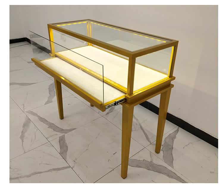 【京·东金榜】珠宝柜台 珠宝展示柜首饰品柜玉器柜台陈列架精品玻璃