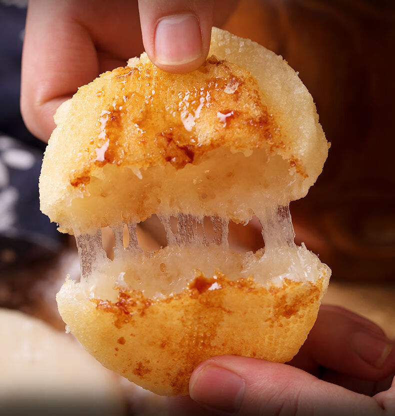 京喜好货红糖糯米糍粑纯糯米手工批发黄豆粉熟半成品滋粑糯米厂家直销