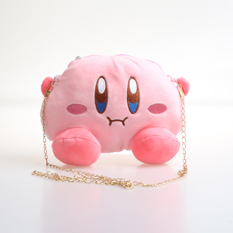 超火可爱的卡比毛绒玩具公仔布娃娃玩偶粉色蘑菇头小背包送女生超喜欢