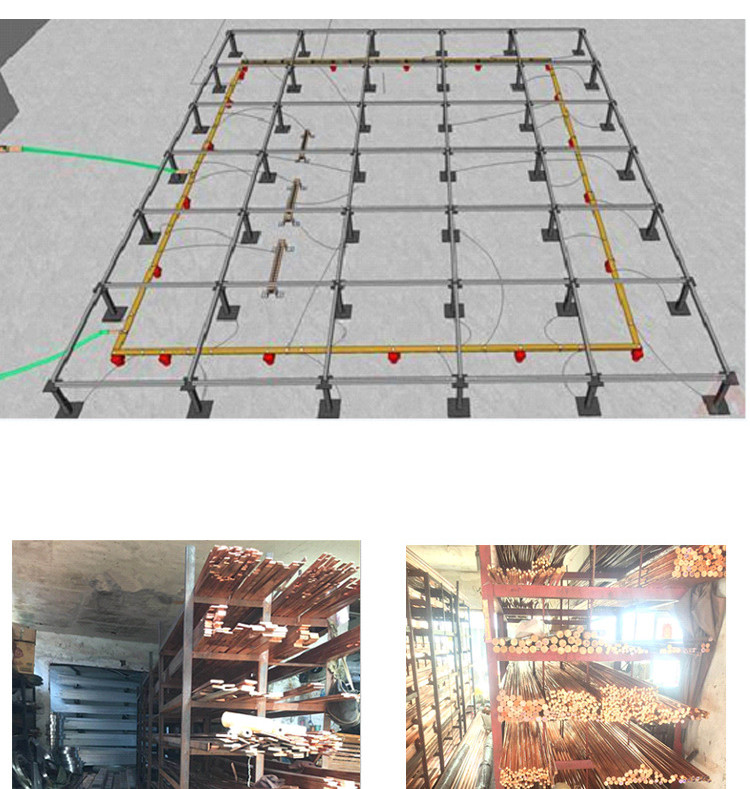 铜排 机房防雷接地扁条紫铜排 3x30/4x40镀锡镀锌镀镍接线红铜板3*30