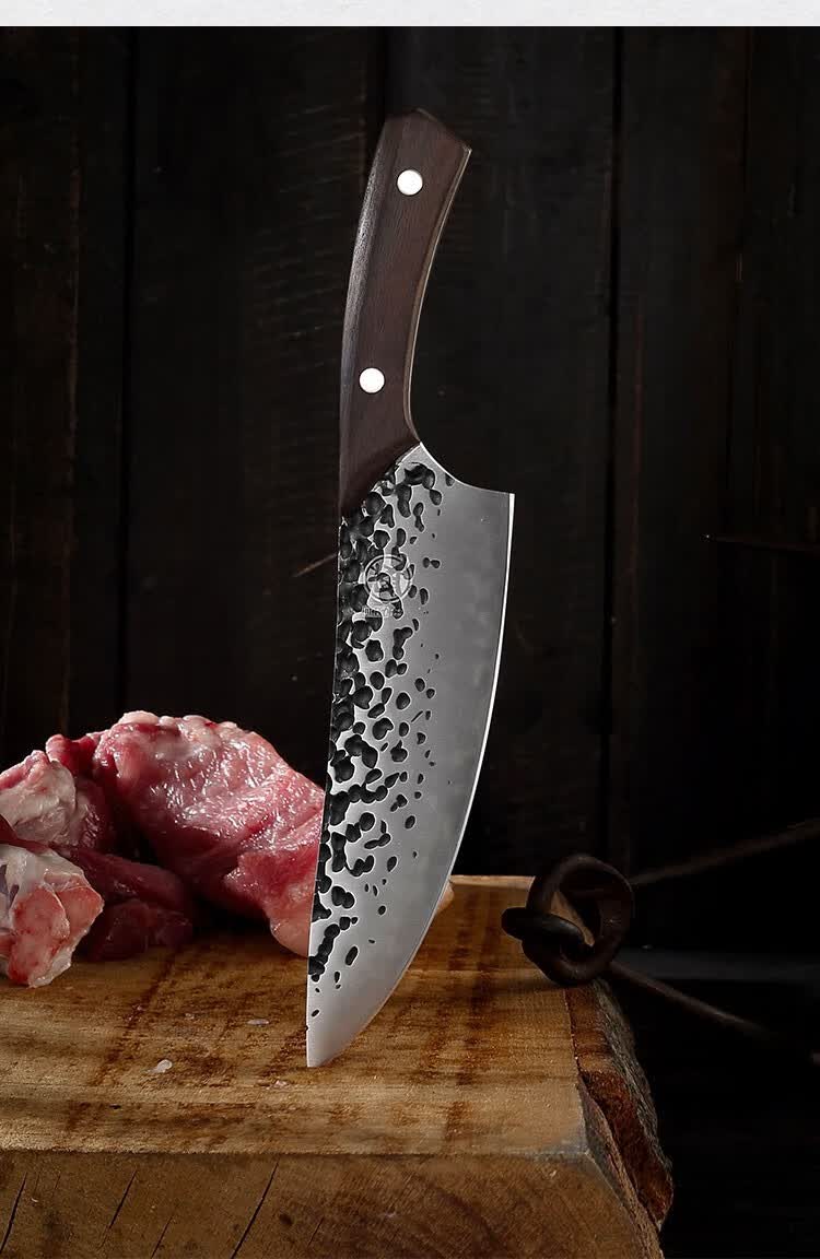 日本屠宰用刀特快刀分割杀猪专用刀具商用割肉三本盛 米白色 60以上