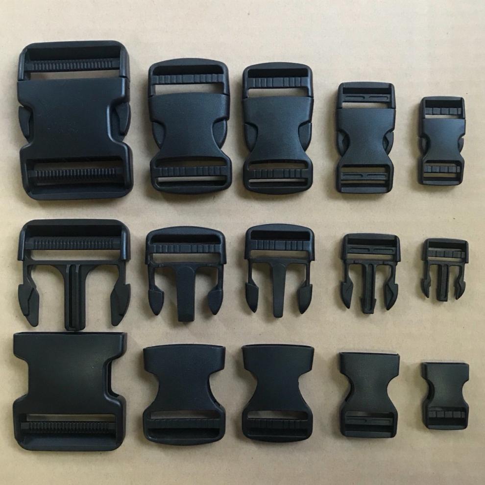 塑料插扣 加厚卡扣箱包书包背包配件 安全扣子纽扣尼龙双调节插扣 034