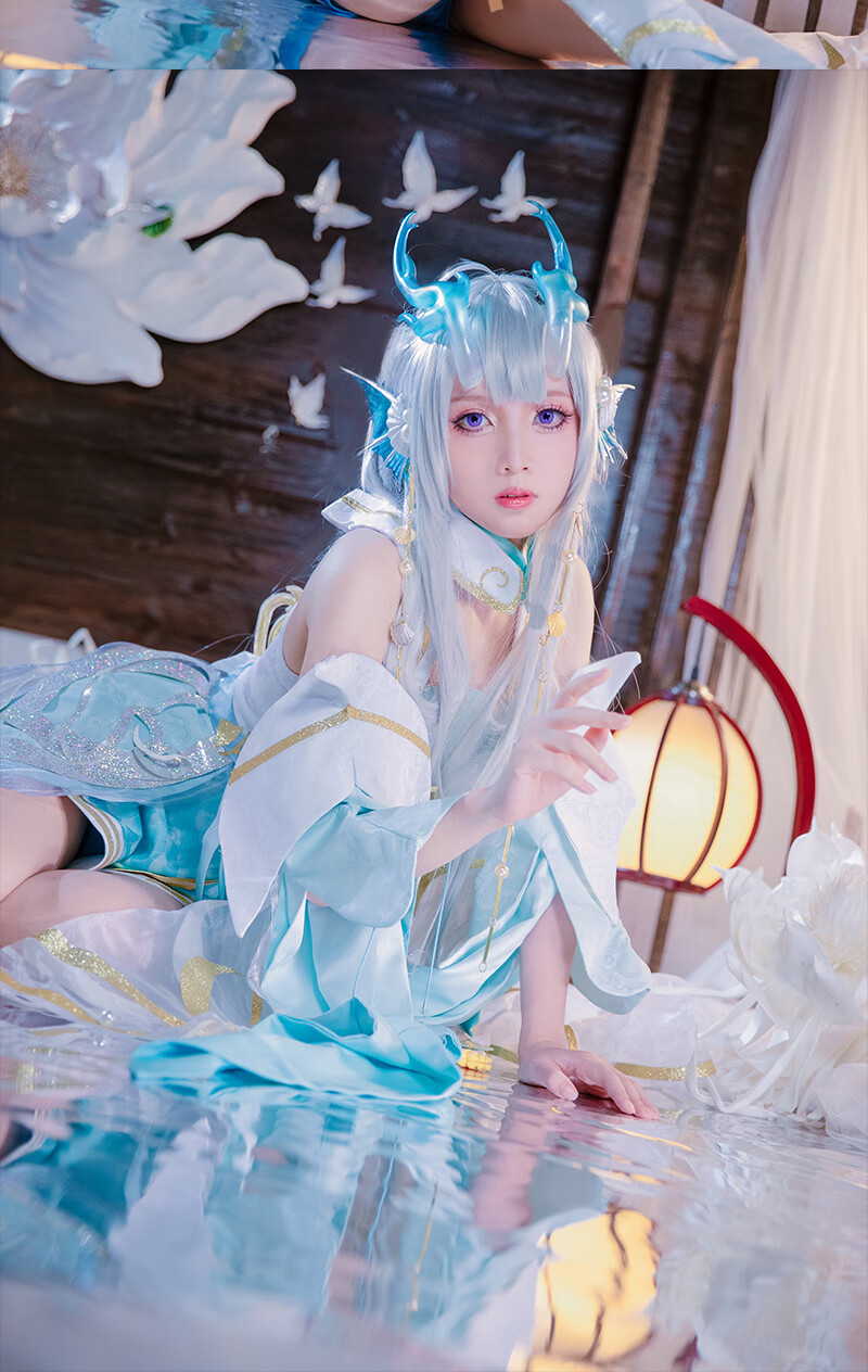 tificy 王者荣耀cos服西施游龙清影游戏同款女装cosplay动漫服装 透明