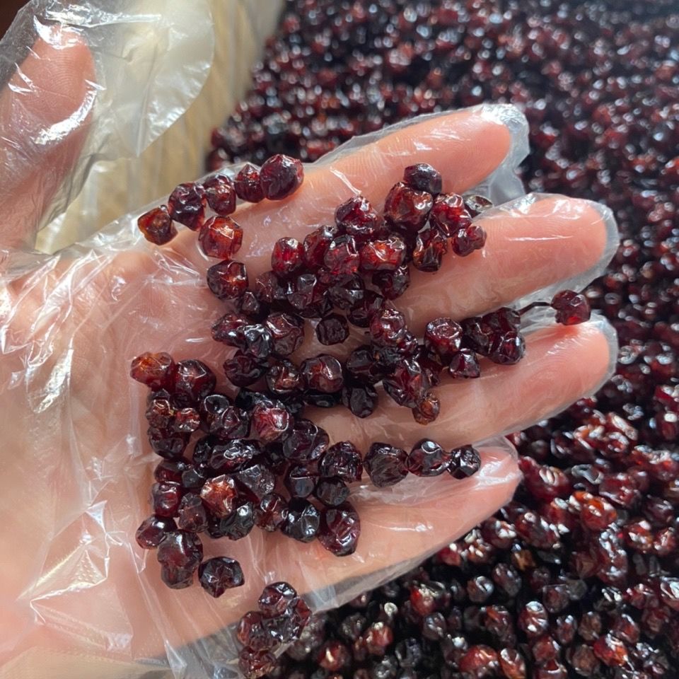 东北大兴安岭蔓越莓果干红豆果干500g东北特产零食 250g【图片 价格