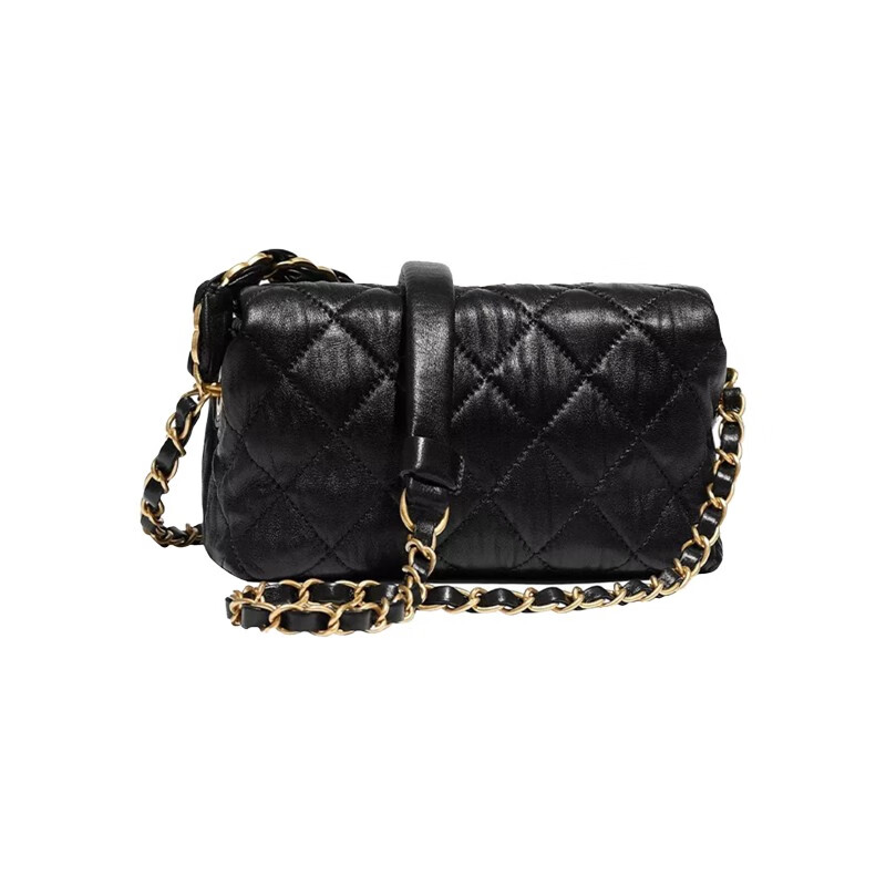 香奈儿(chanel)女包gabrielle系列菱格纹链条包流浪包单肩斜挎包as