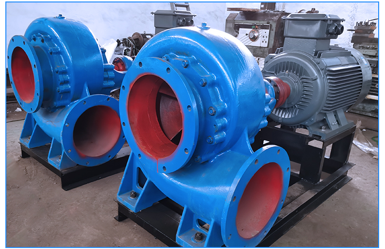 混流泵大型灌溉浇地农用离心泵12排涝防洪抽水柴油机8寸蜗壳水泵150hw