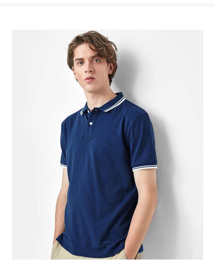 佐丹奴速干polo衫男快干翻领珠地布男生运动休闲polo衫男01010387