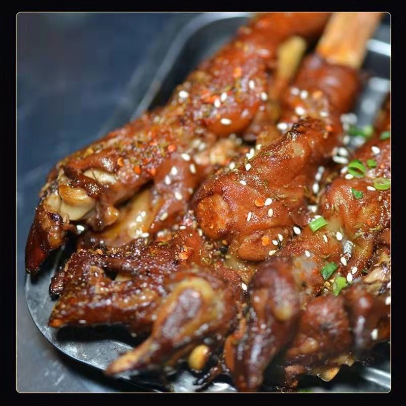 羊蹄子新鲜冷冻生鲜火锅烧烤食材清真山羊蹄绵羊脚羊腿羊肉鲜琛觅4斤