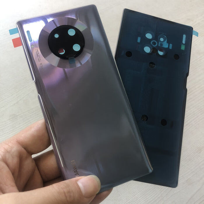 hkychkychkyc适用于华为mate30pro后盖玻璃mate30电池盖皮质后壳后屏