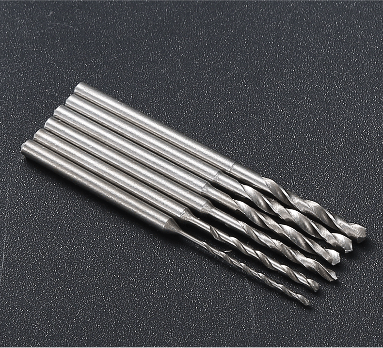 金刚砂麻花钻微型直柄琉璃玉石翡翠打孔针电钻3mm小电磨钻头套装定制