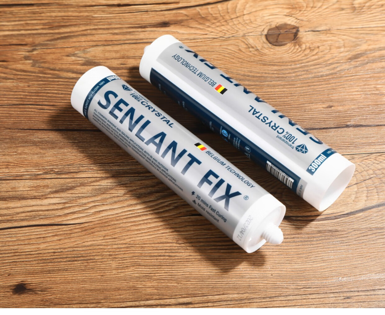 anischell 水晶砖玻璃砖专用进口胶免钉胶玻璃胶ms胶防水防霉速干高透