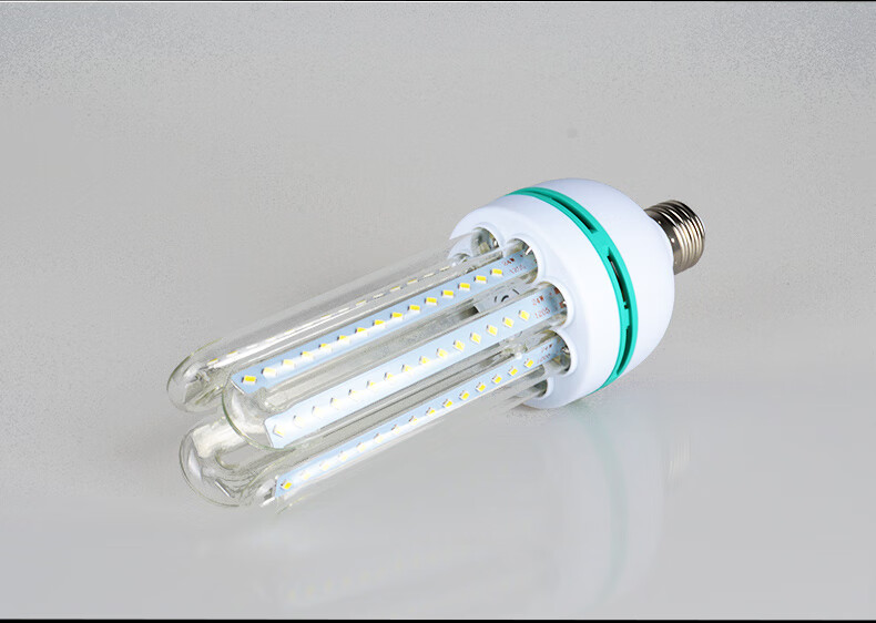 灯炮螺丝灯泡ledu型玉米灯节能灯球泡螺旋e27螺口超亮光源24瓦一个装