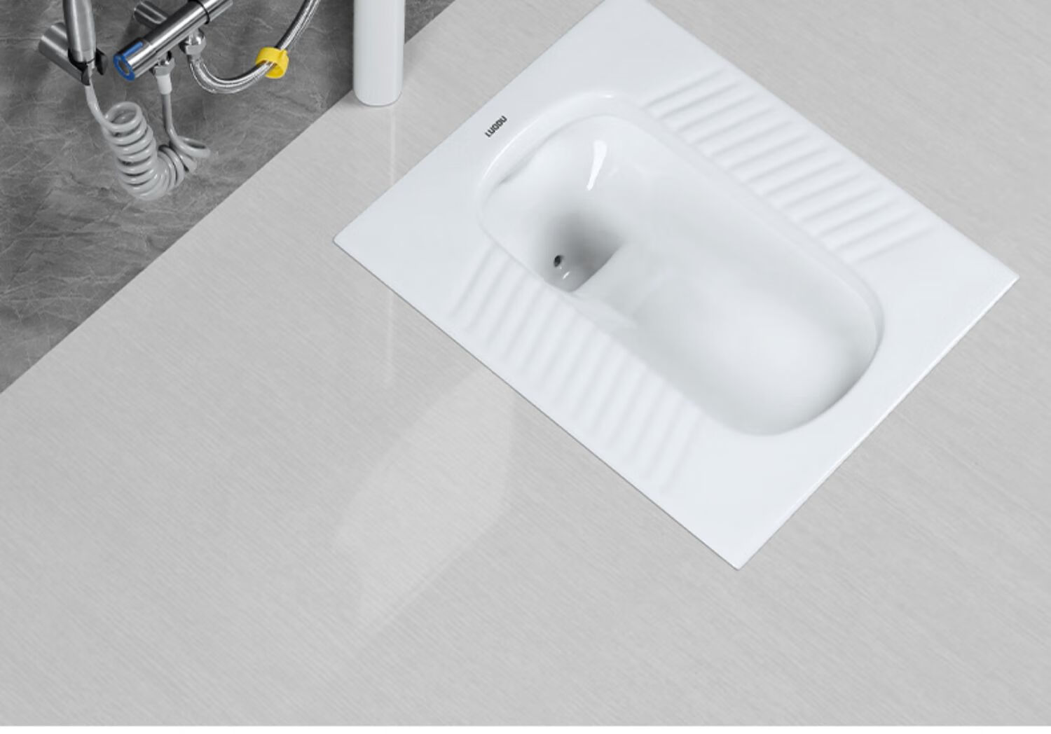 超薄款蹲便器13/19/20cm带存水弯蹲坑式蹲厕水箱套装便池 标准特惠