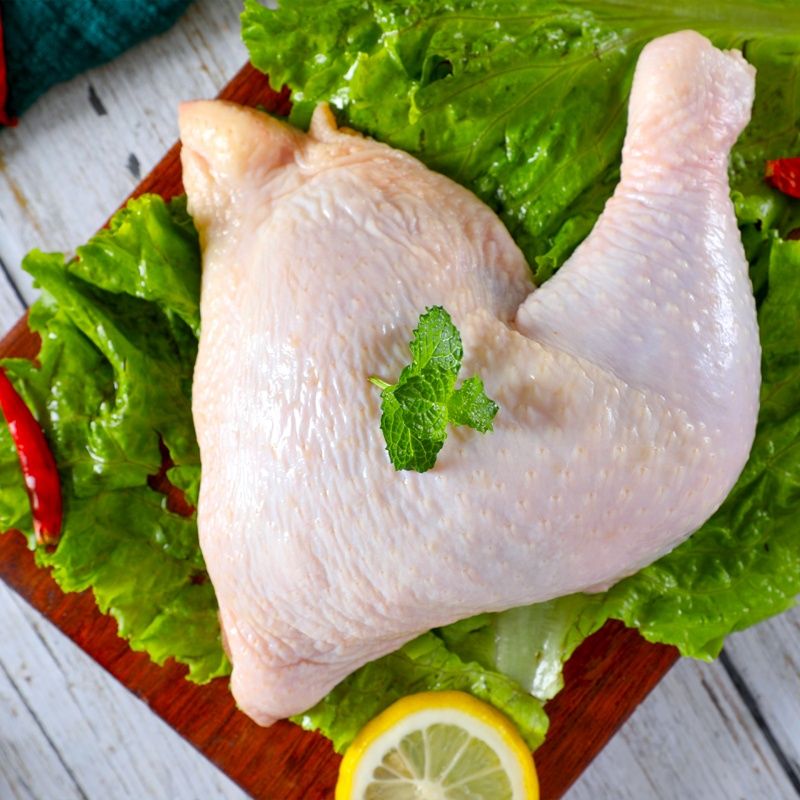 新鲜冷冻鸡边腿鸡腿新鲜生鸡大腿鸡烧烤炸腌制食土鸡鸡腿4斤