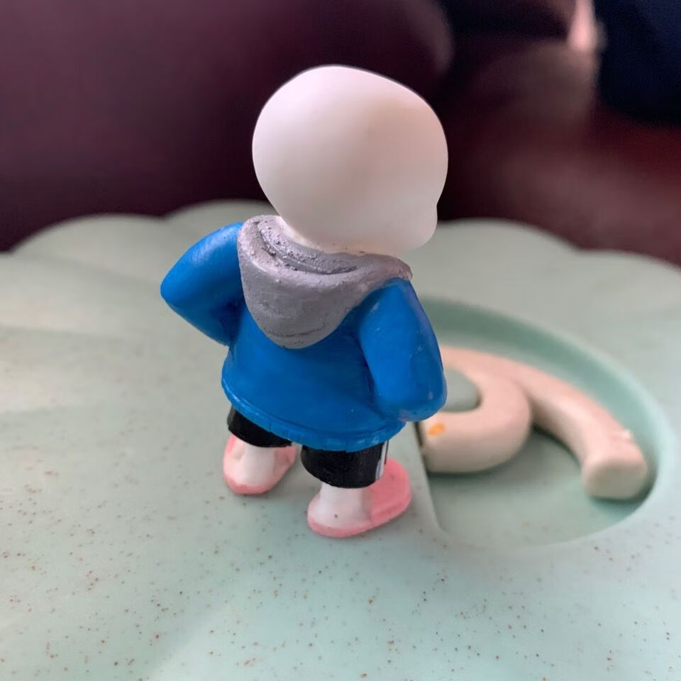 sans手办 传说之下 sans 玩偶手办模型 sn5556 蓝色sans【图片 价格