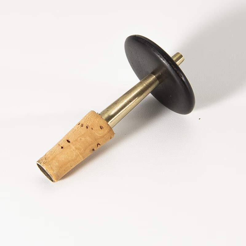 曲漾 新款唢呐芯子钦子配木气盘铜加厚焊接锁呐芯专业唢呐天心 降b调