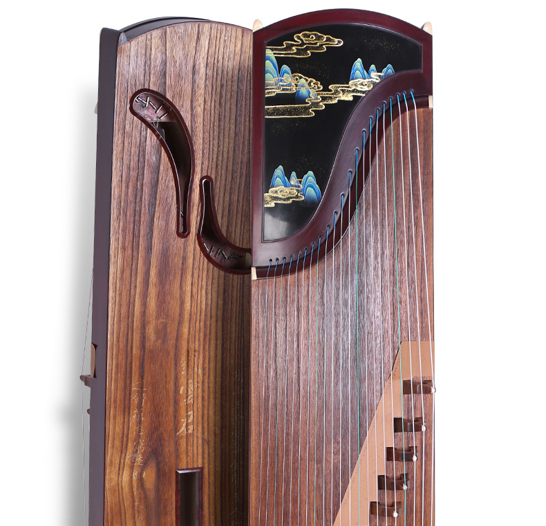 敦煌古筝20698p千里江山敦煌牌阔叶黄檀木浮光溢彩考级古筝民乐器