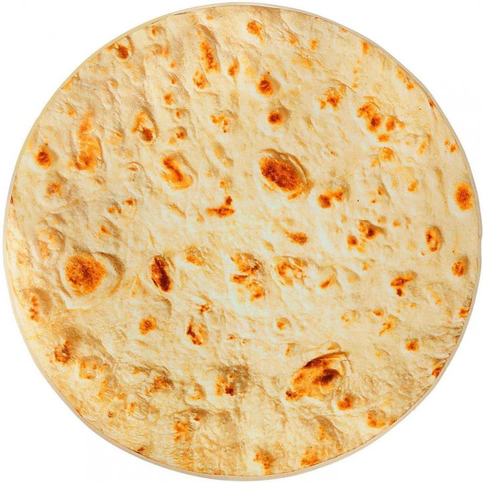 印度飞饼毯子网红煎饼盖毯大饼毛毯烧饼披风仿真食物卷饼披萨被子