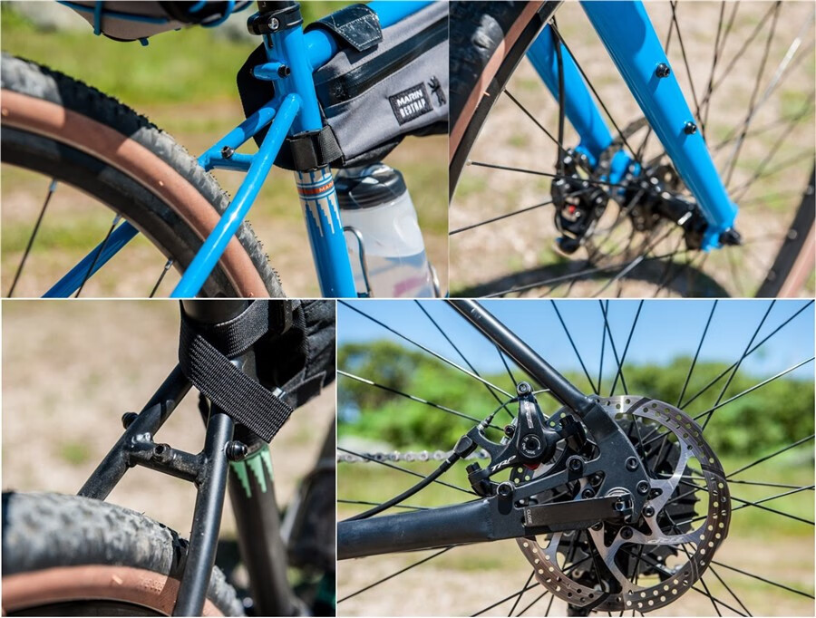 旅行车全地型多功能越野公路车拆车marin马林 黑色红字l车架【图片