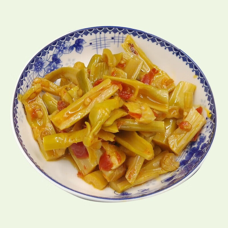 湖南永州江华土特产瑶家小竹笋香油小山笋香辣咸菜野文竹笋x1