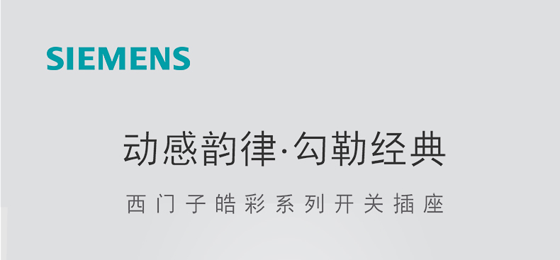 西门子开关插座面板电视电话电脑插座超五类六类两位网络网口面板皓彩