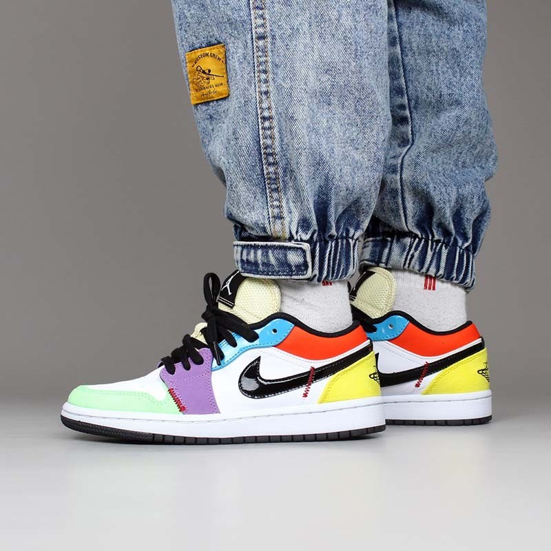 nike耐克女鞋air jordan 1 low aj1 乔1低帮休闲运动板鞋篮球鞋