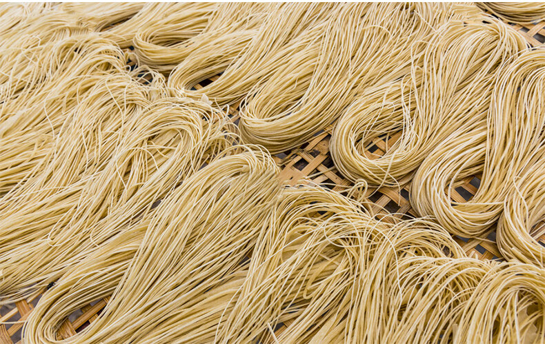 温州素面线面素面索面月子宝宝纱面面干长寿龙须面挂面 农家本地全麦