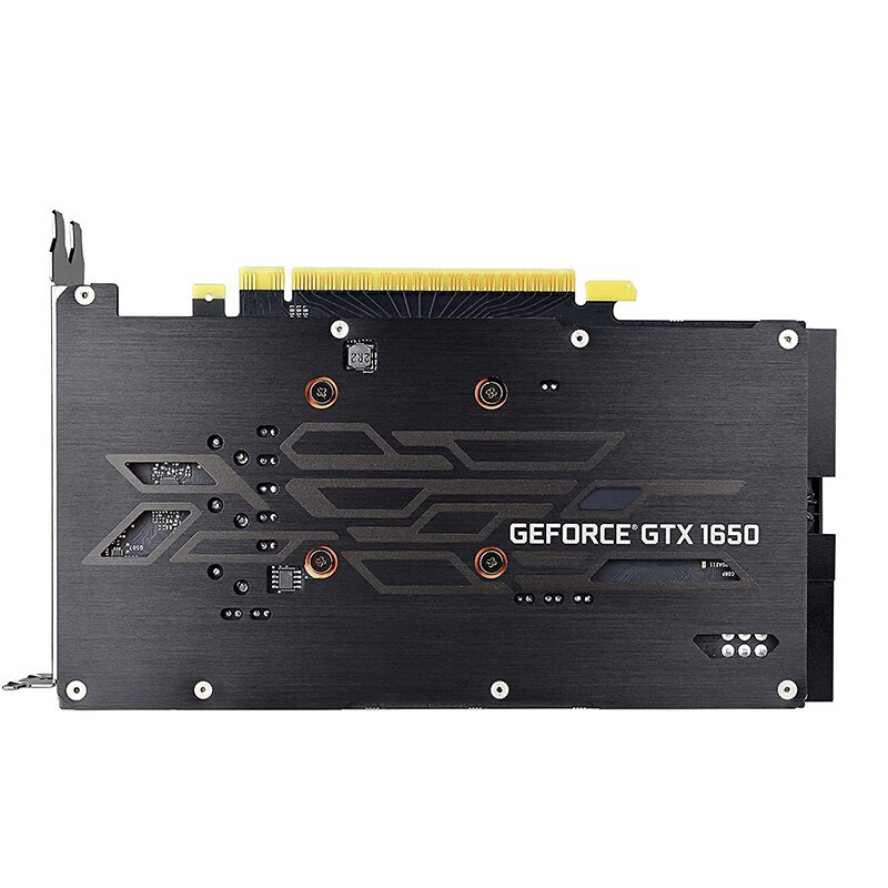 evga买手代购 geforce gtx 1650显卡4gb gddr5双风扇金属背板电脑显卡
