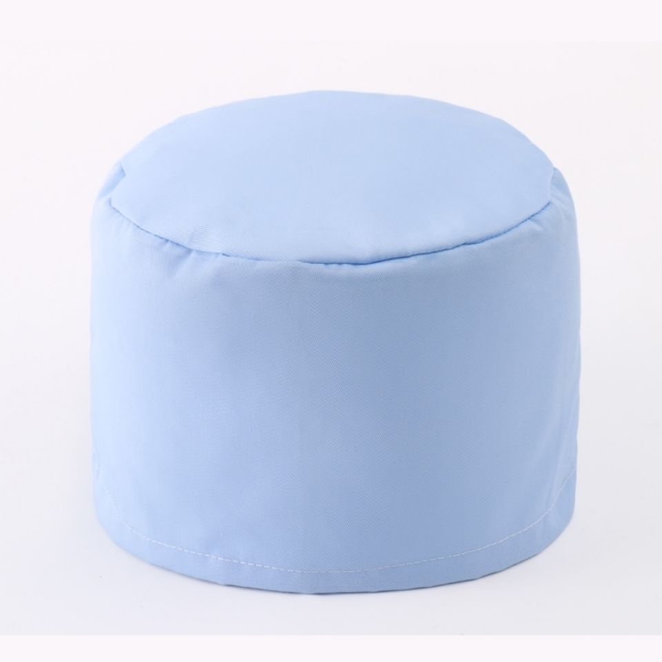 俞兆林圆帽医护男女白色帽医师帽圆帽护士帽大夫帽帽实习帽子工作帽