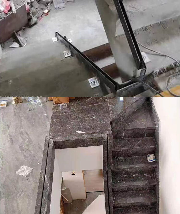 无框玻璃扶手轨道地槽护栏卡槽栏杆阳台楼梯预埋u型槽镀锌碳钢槽 定制