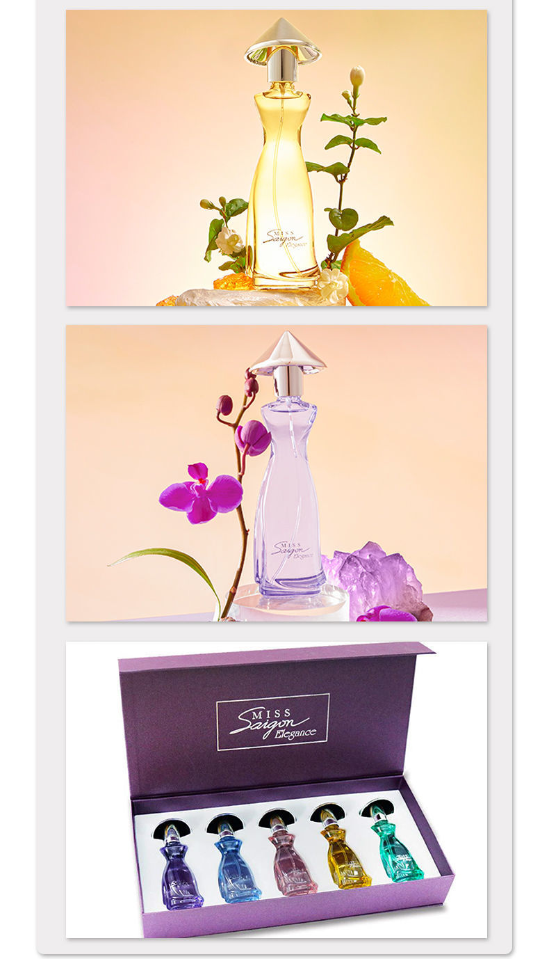 越南西贡小姐香水优雅清新女士留香小众进口原装紫晶香水15ml