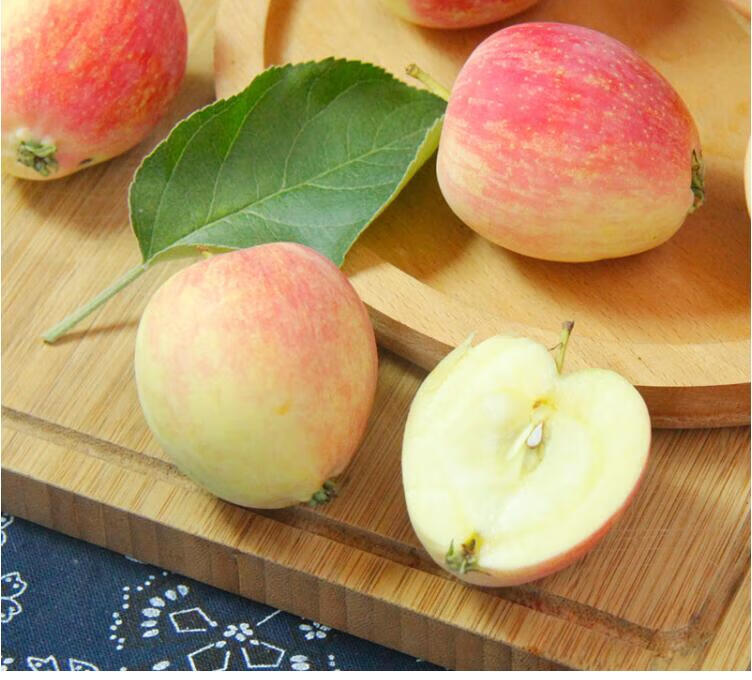 新鲜k9小沙果5斤【发顺丰】东北特产小苹果 鸡心海棠果 酸水果 5斤