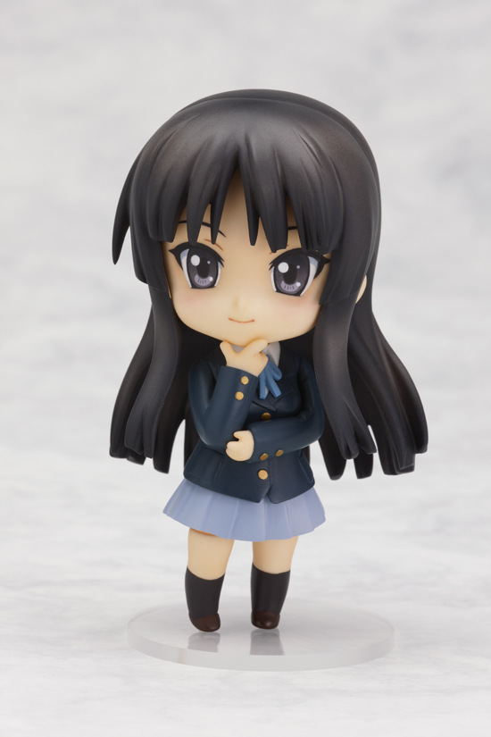 轻音少女 现货gsc粘土人轻音少女 中野梓 秋山澪82# q版可换脸模型 中