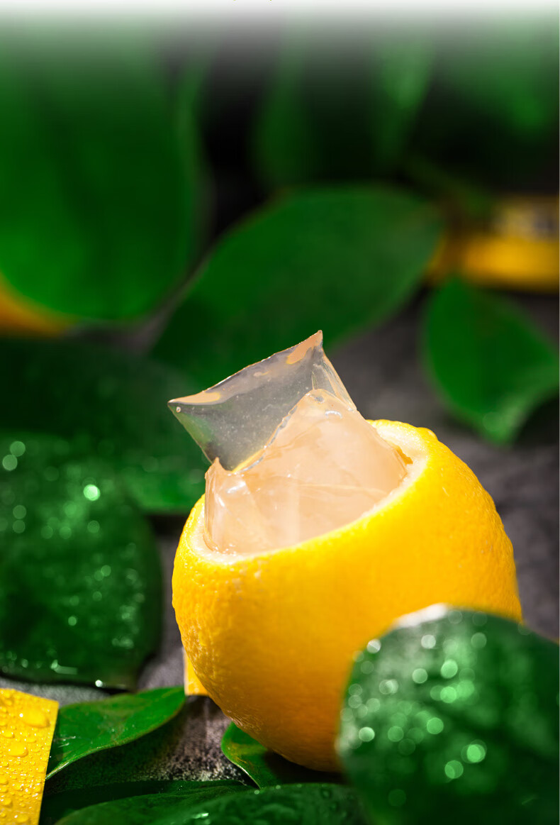 5折喜相逢檬小雅柠檬冻500g柠檬糕果冻条布丁儿童果冻网红夏日零食品