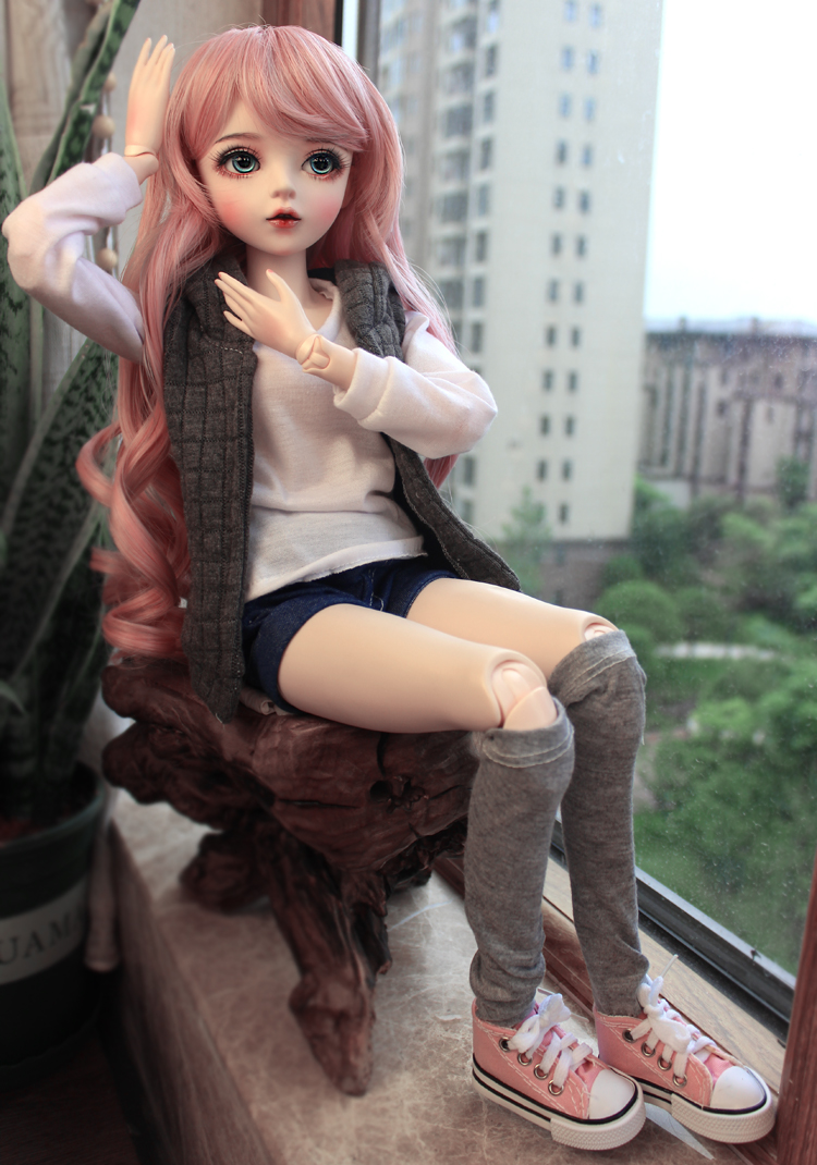 bjd改妆凯蒂公主洋娃娃手工关节送女孩儿童创意玩具礼盒套装蔷薇少女